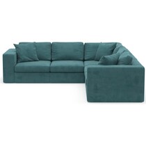 collin bella peacock sectional   