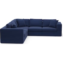 collin blue sectional   