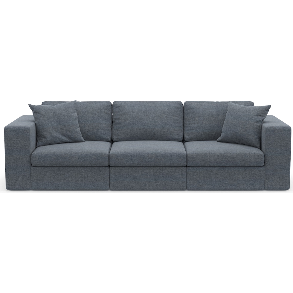 collin blue sofa   
