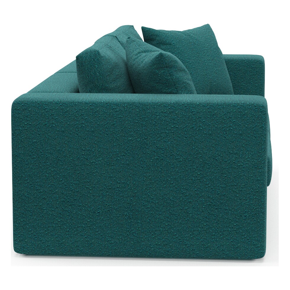 collin blue sofa   