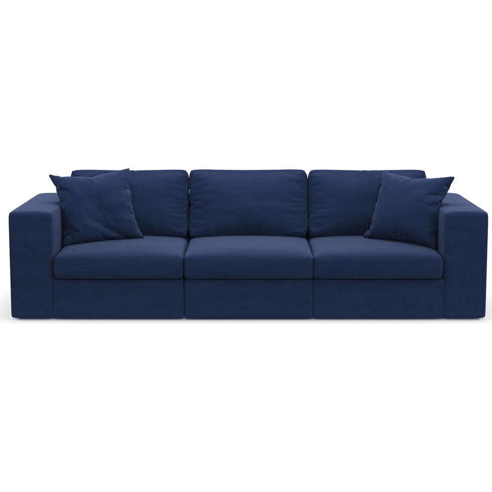 collin blue sofa   