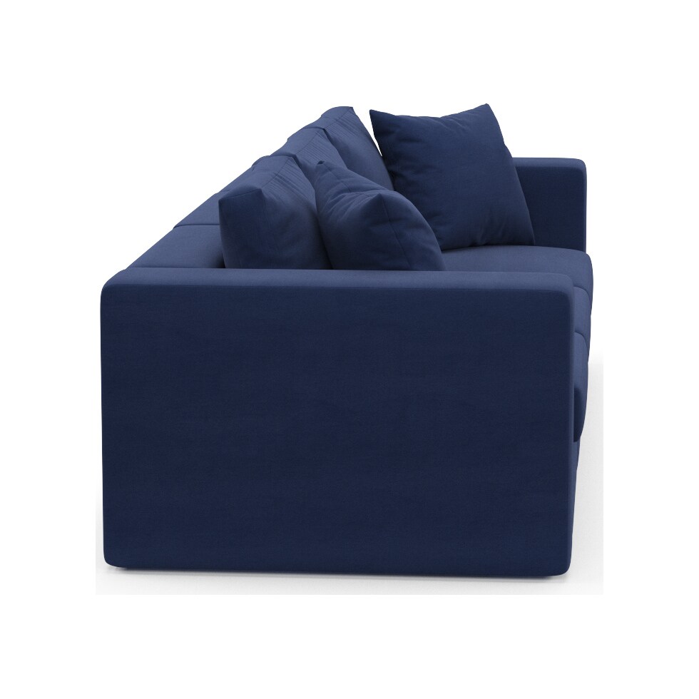 collin blue sofa   