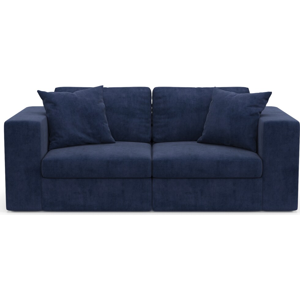 collin blue sofa   