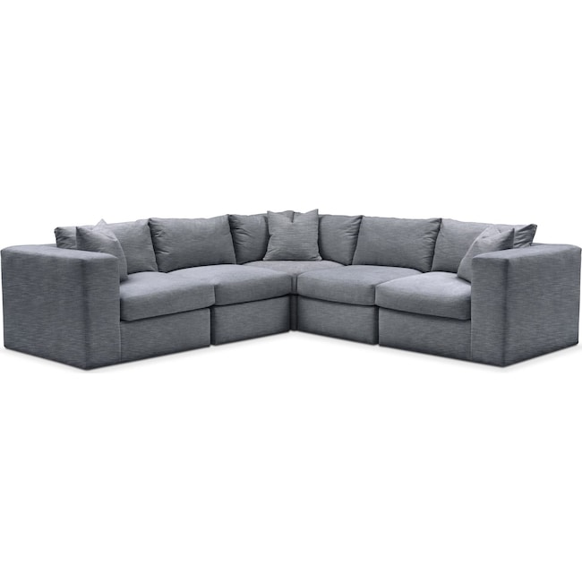Living Room Furniture - Collin 5-Piece Sectional