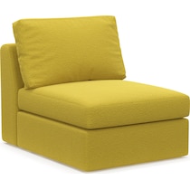 collin gold armless chair   