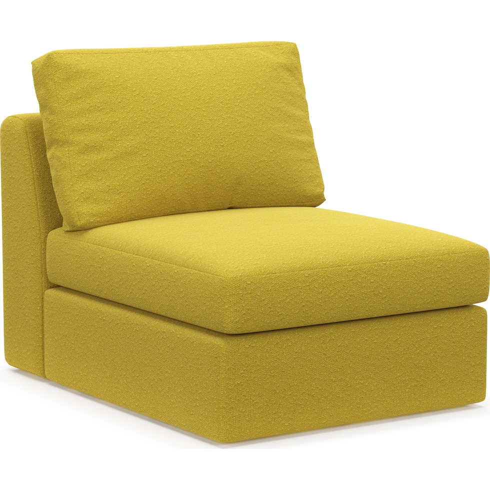 collin gold armless chair   
