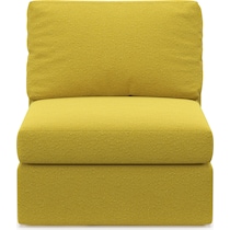 collin gold armless chair   