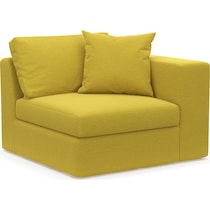 collin gold right arm facing chair   