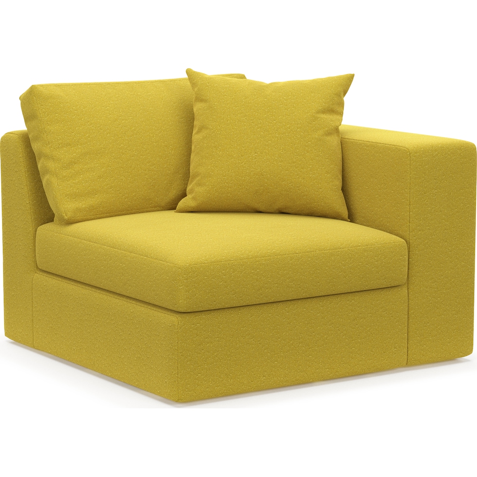 collin gold right arm facing chair   