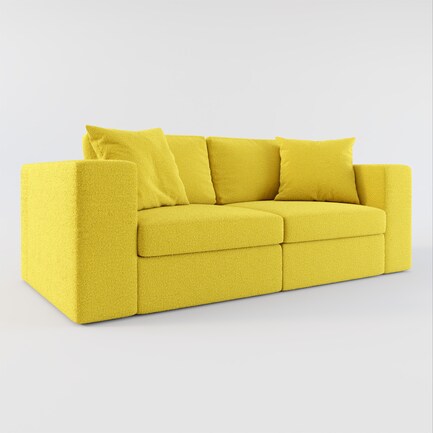 Collin Hybrid Comfort 2-Piece Sofa - Bloke Goldenrod