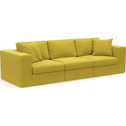 Collin Foam Comfort 3-Piece Sofa - Bloke Goldenrod