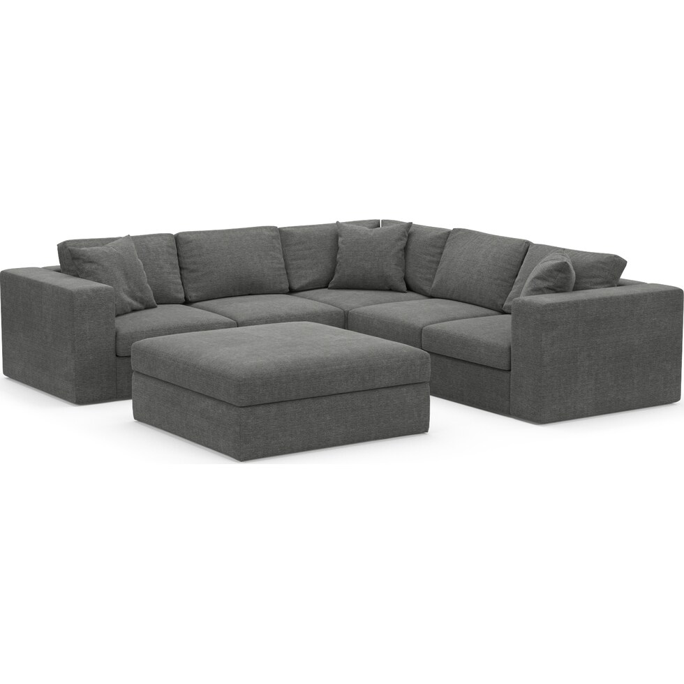 collin gray  pc sectional and ottoman   