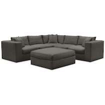 collin gray  pc sectional and ottoman   