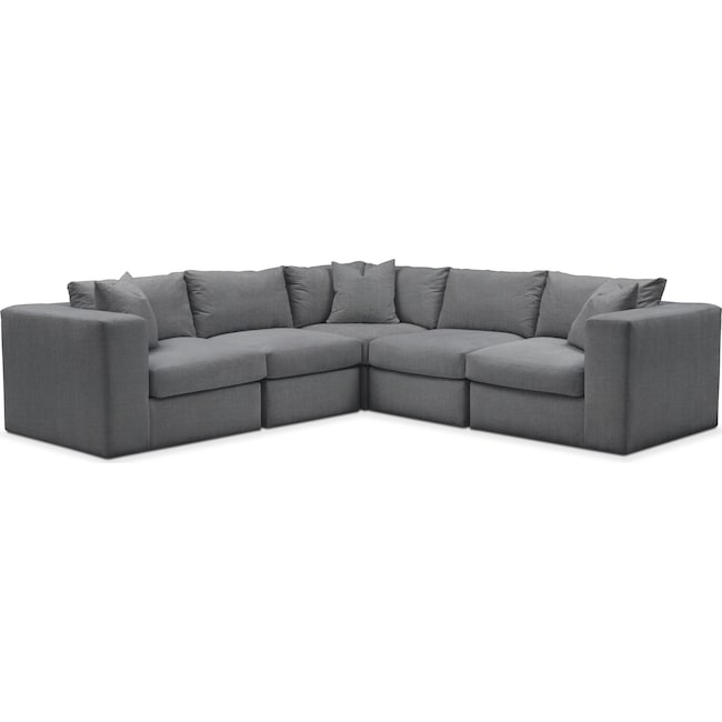 Living Room Furniture - Collin 5-Piece Sectional