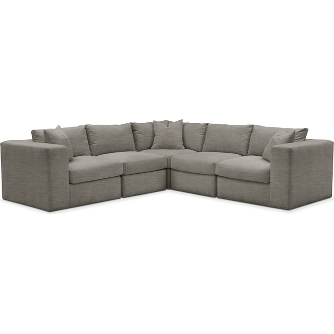 Living Room Furniture - Collin 5-Piece Sectional