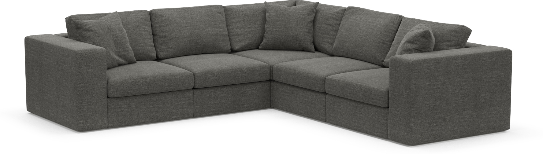 American signature store grey sectional