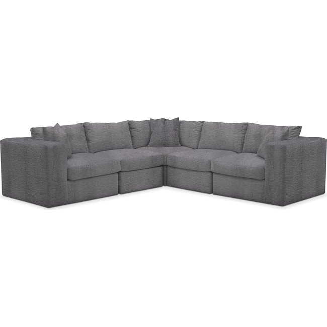 Living Room Furniture - Collin 5-Piece Sectional