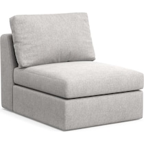 collin gray armless chair   