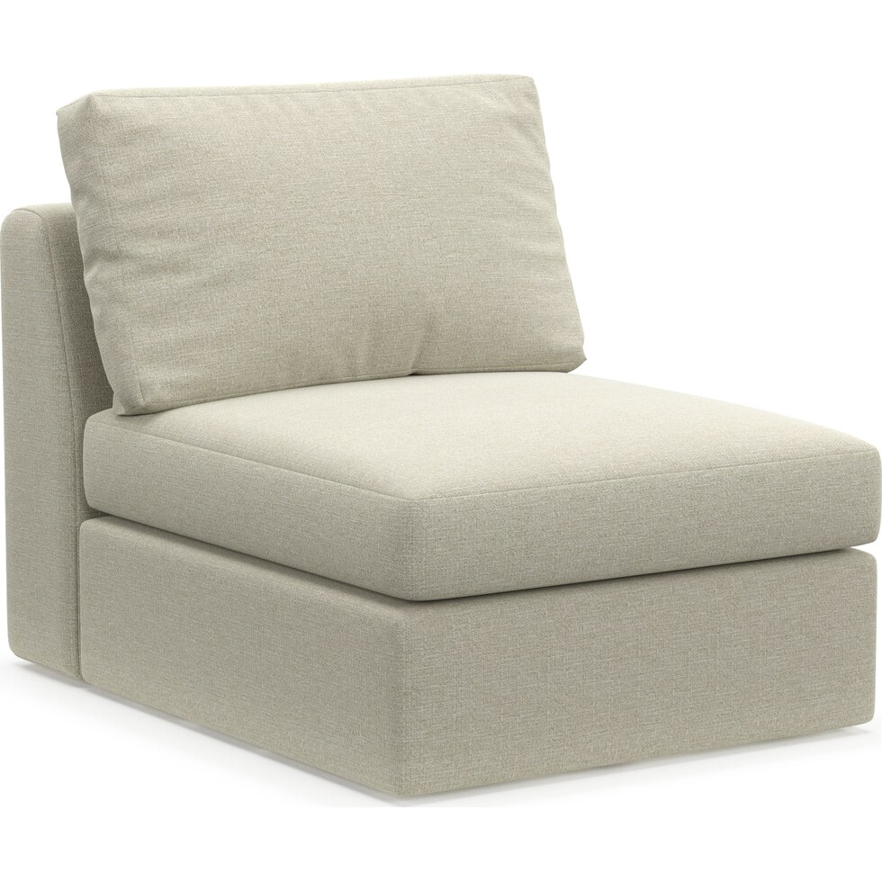 collin gray armless chair   