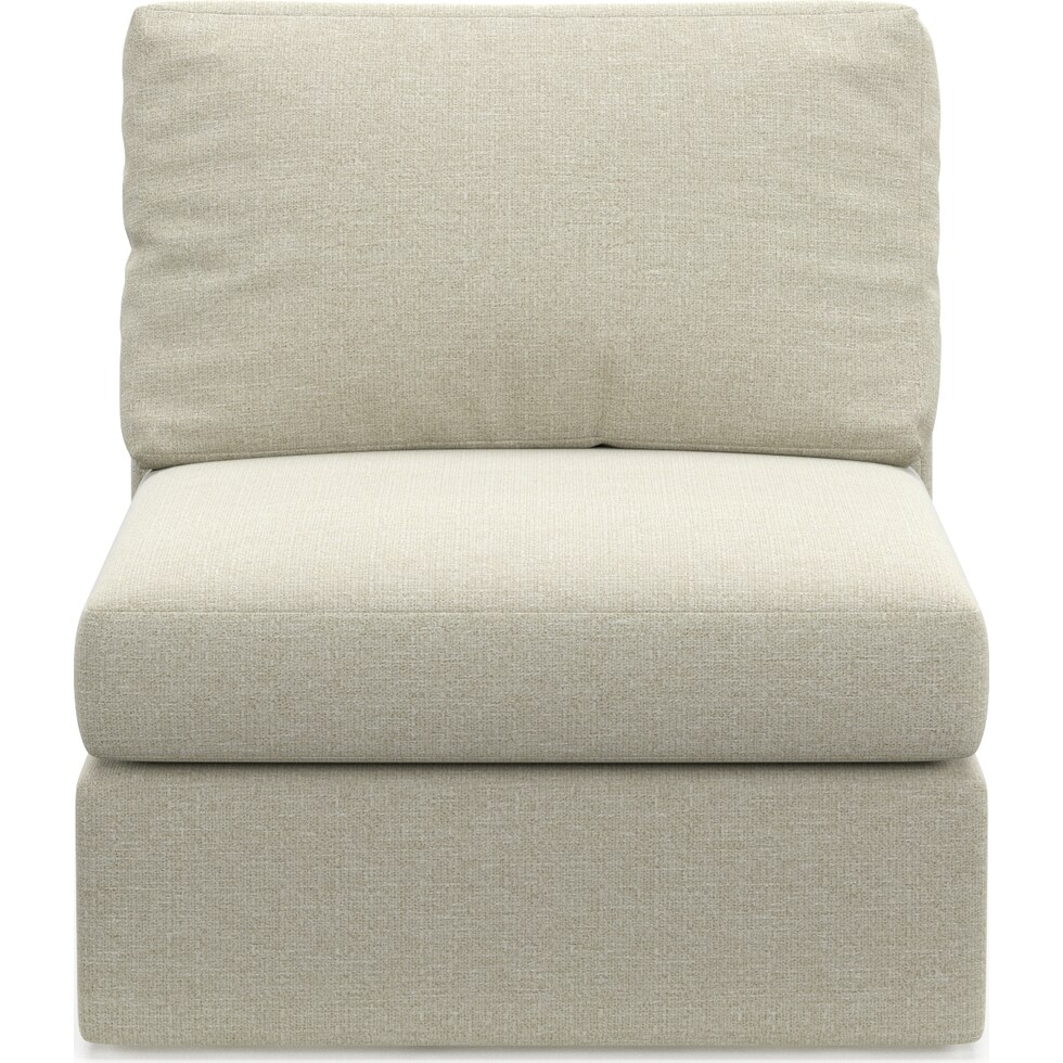 collin gray armless chair   