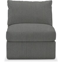 collin gray armless chair   
