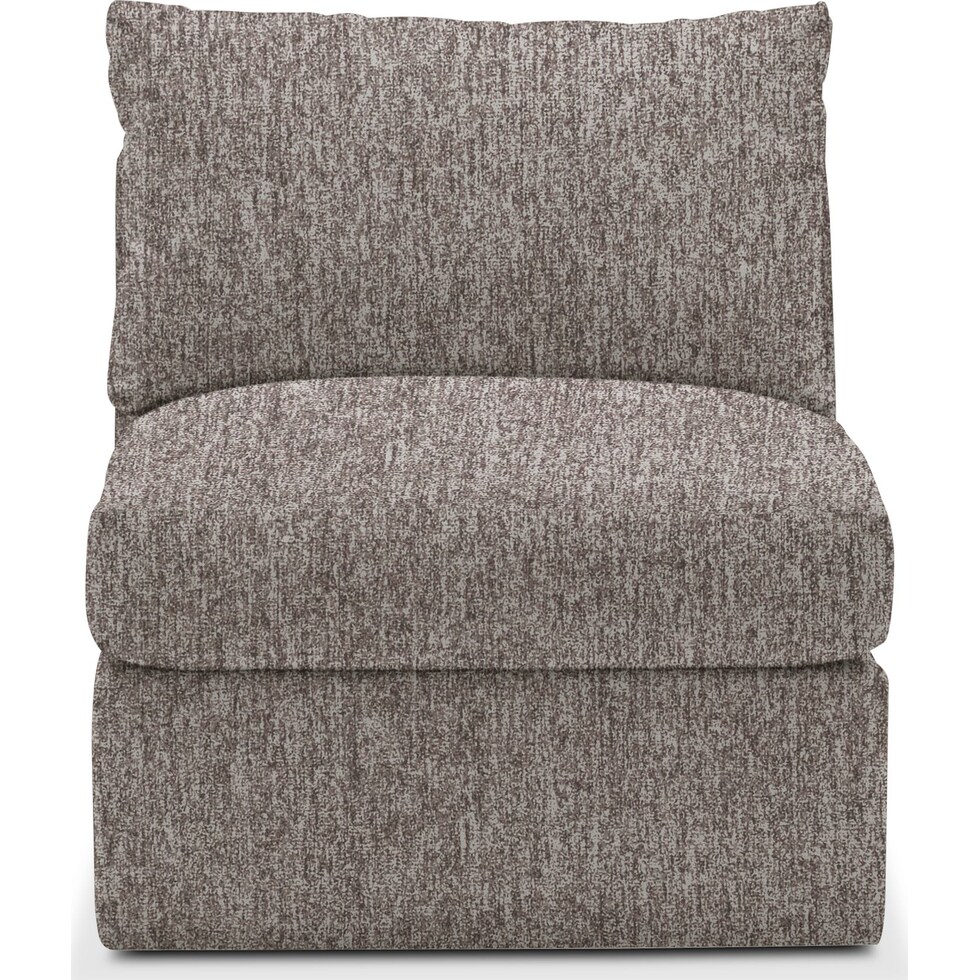 collin gray armless chair   