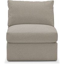 collin gray armless chair   