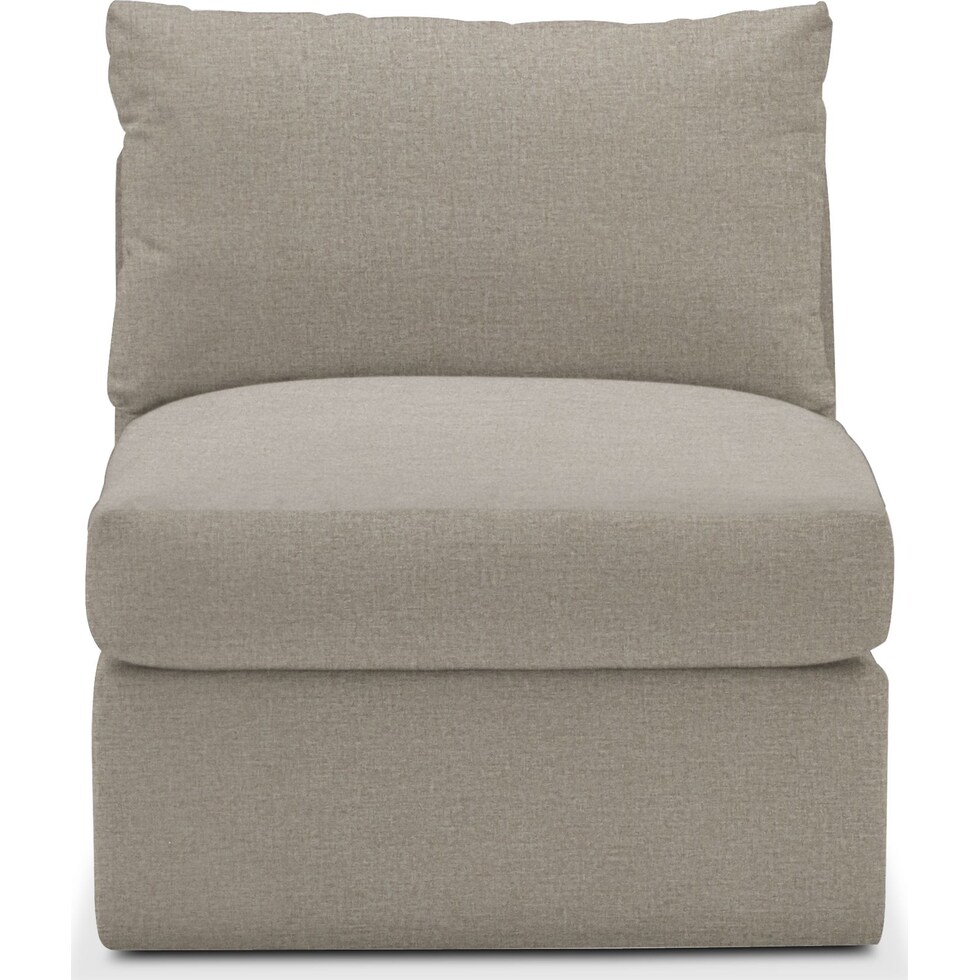 collin gray armless chair   