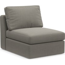 collin gray armless chair   