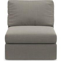 collin gray armless chair   