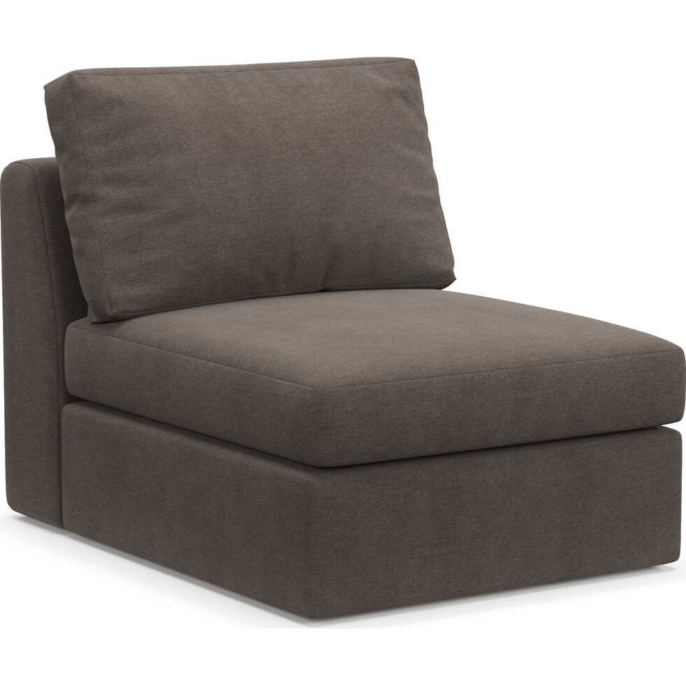 collin gray armless chair   
