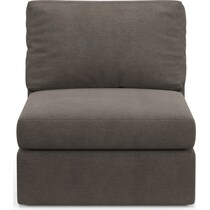 collin gray armless chair   