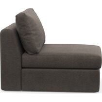 collin gray armless chair   