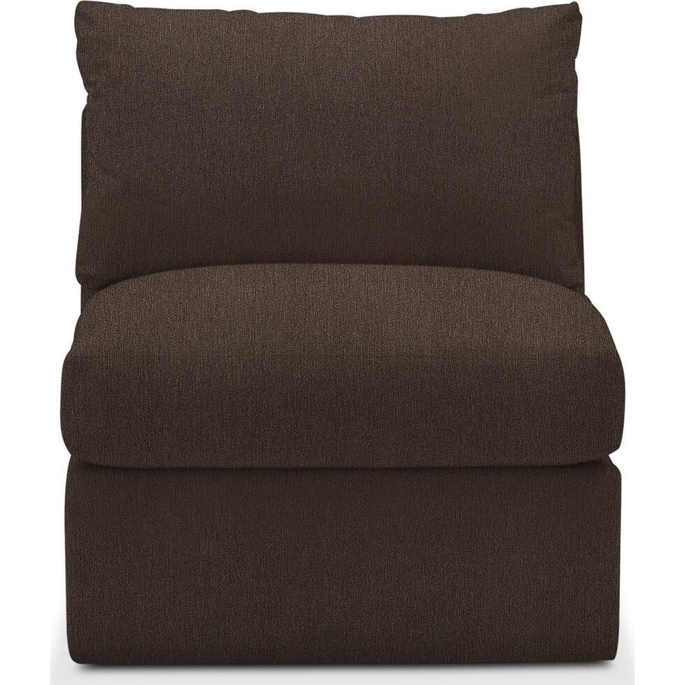 collin gray armless chair   