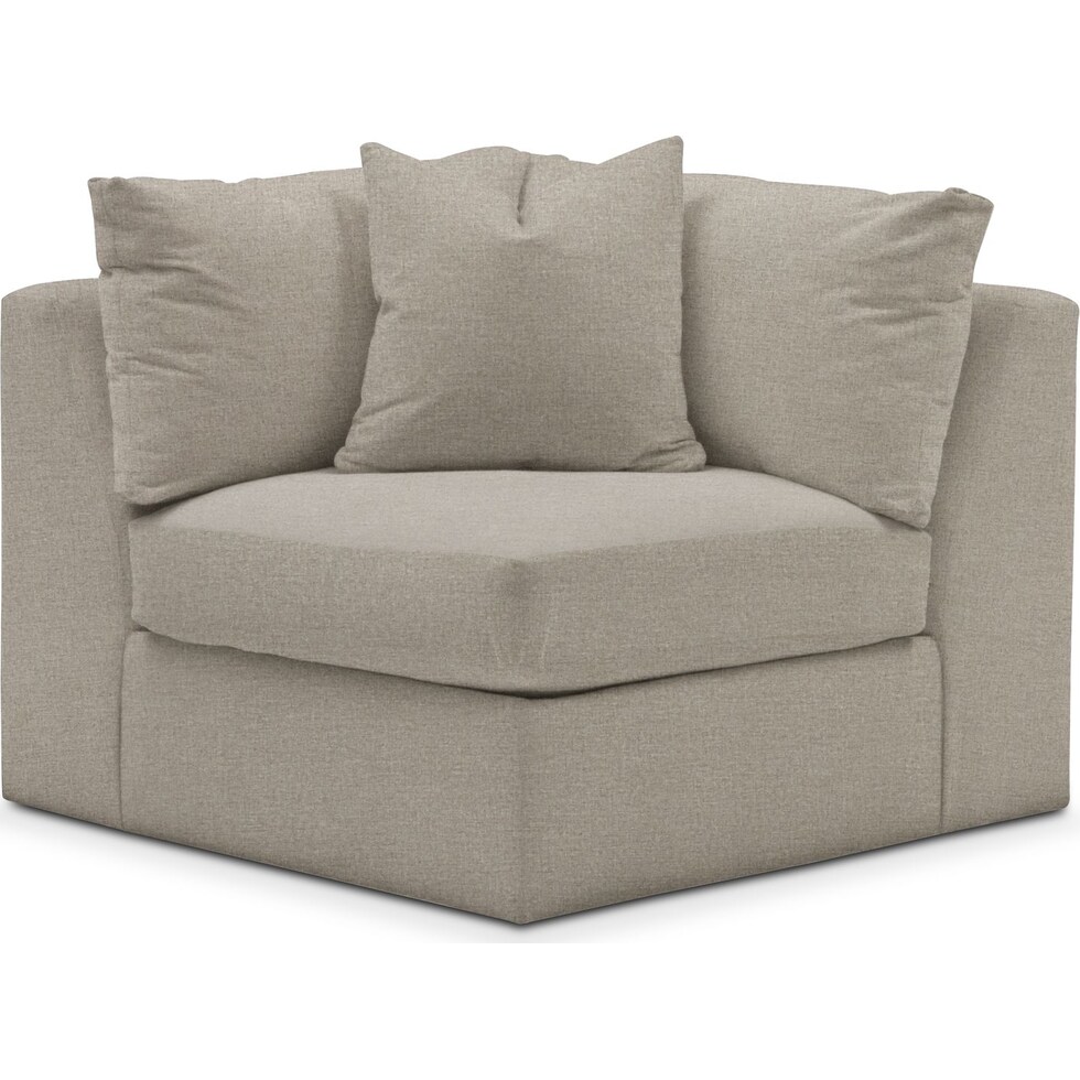collin gray corner chair   