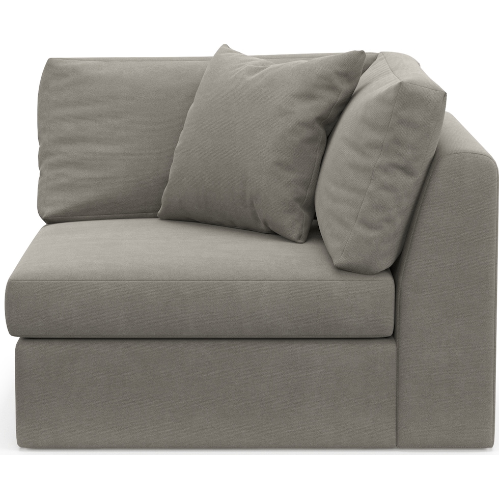 collin gray corner chair   