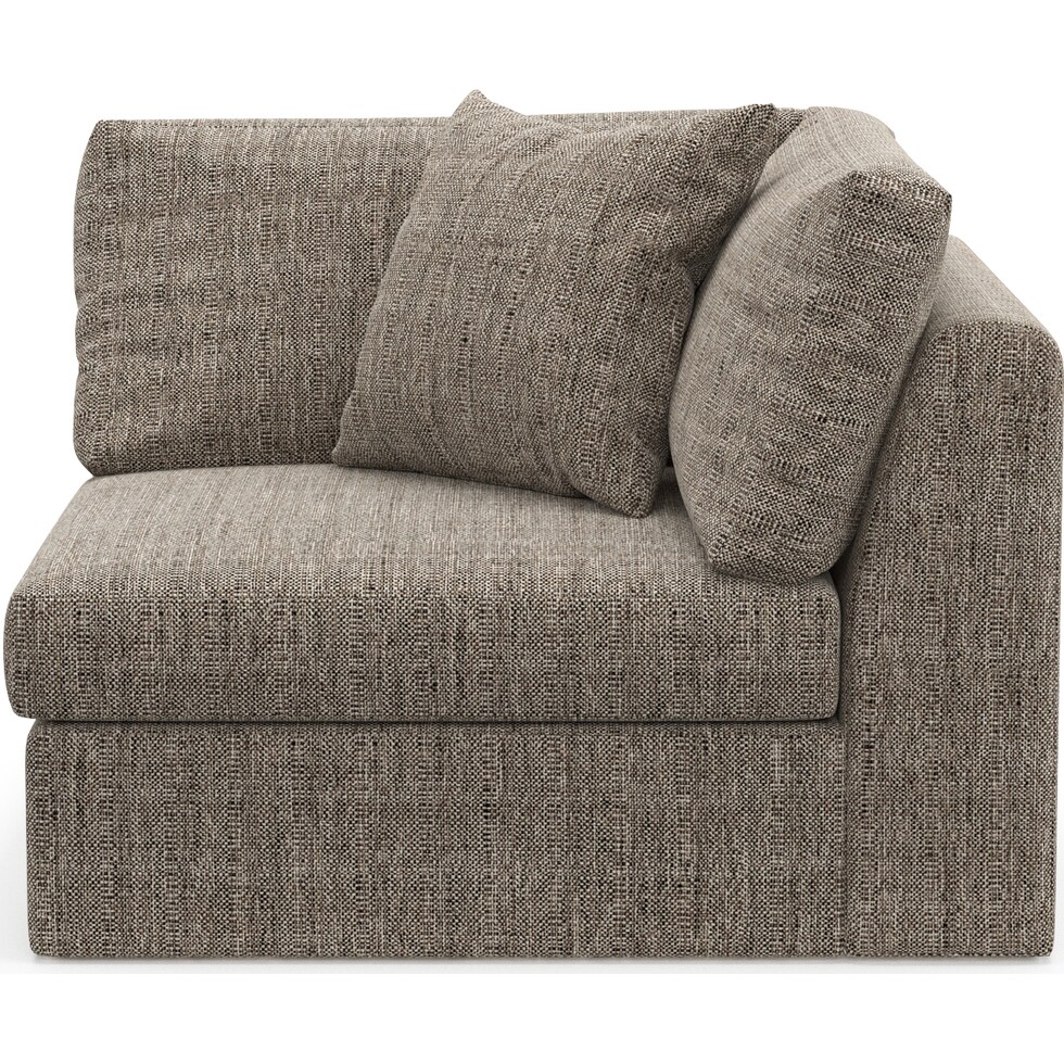 collin gray corner chair   