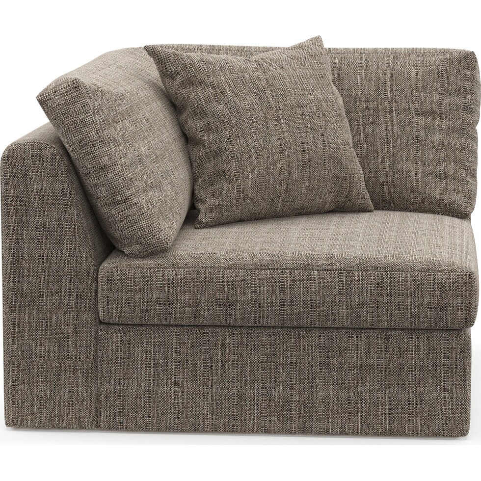 collin gray corner chair   