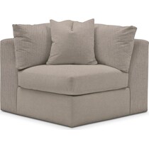 collin gray corner chair   