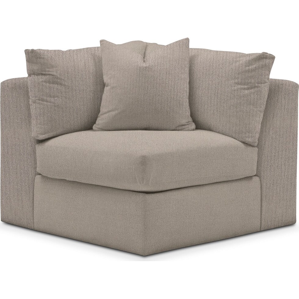 collin gray corner chair   