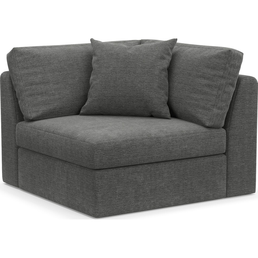 collin gray corner chair   