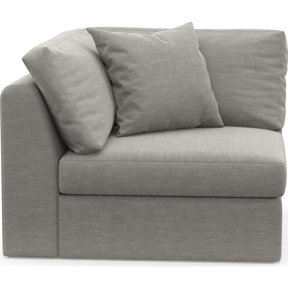 collin gray corner chair   