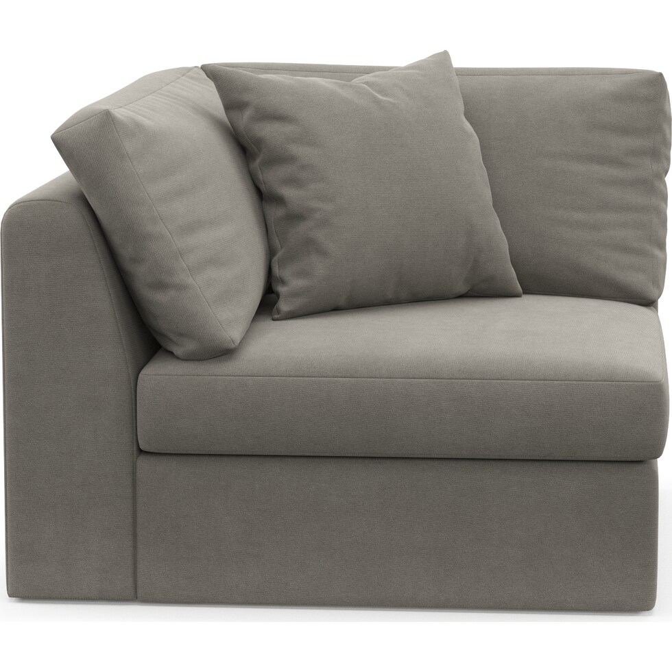 collin gray corner chair   
