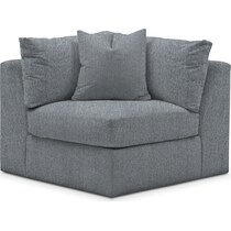 collin gray corner chair   