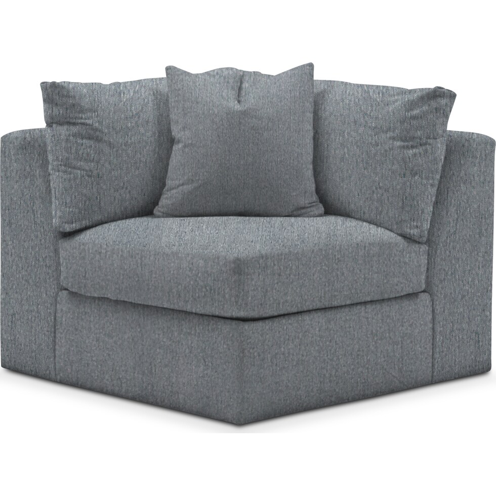 collin gray corner chair   