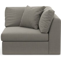 collin gray corner chair   