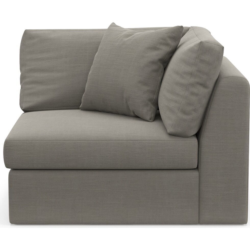 collin gray corner chair   