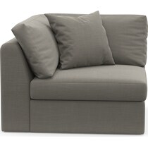 collin gray corner chair   