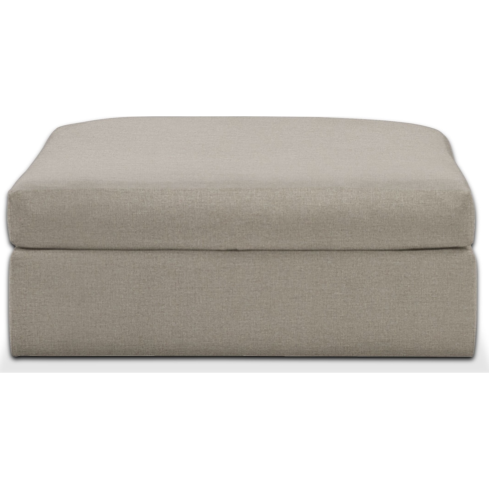 collin gray ottoman   