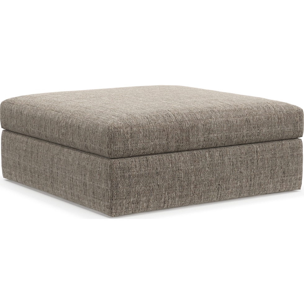 collin gray ottoman   